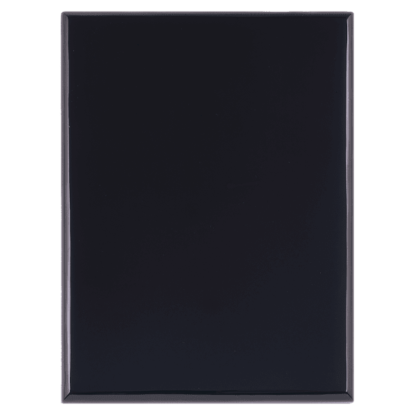 9″ x 12″ Black Piano Finish Plaque