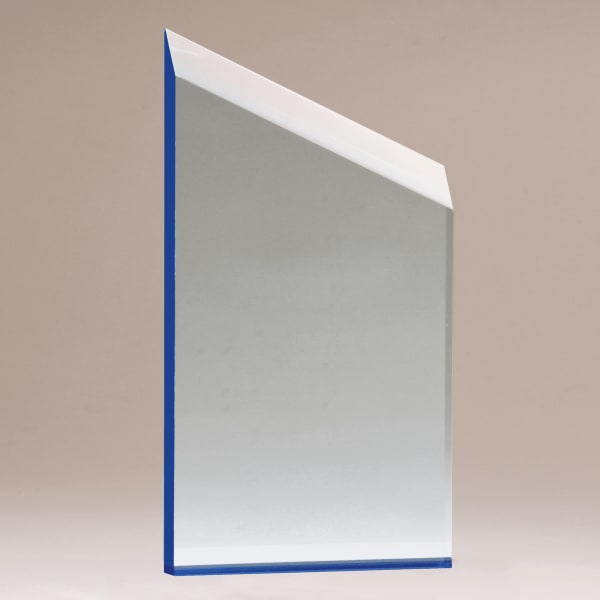 4 1/2″ x 8 1/2″ Zenith Series Acrylic with Blue Accents-Upright Only