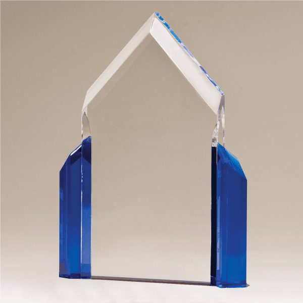 6 1/2″ x 8″ Peak Series Acrylic with Blue Accents-Upright Only