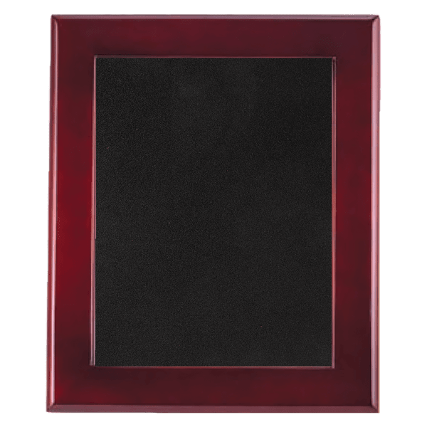 14″ x 17″ Rosewood Piano Finish Frame with Black Velour Backing (Assembled)
