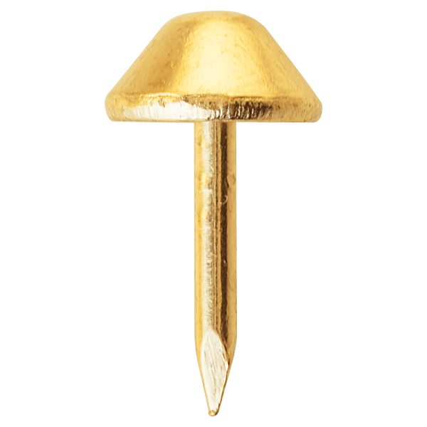 3/8″ Gold Cone Head Plaque Nail