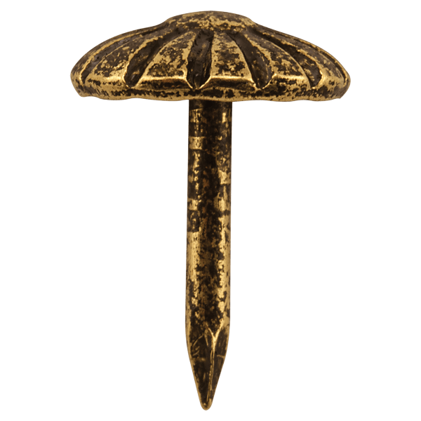 3/8″ Gold Domed Head Plaque Nail