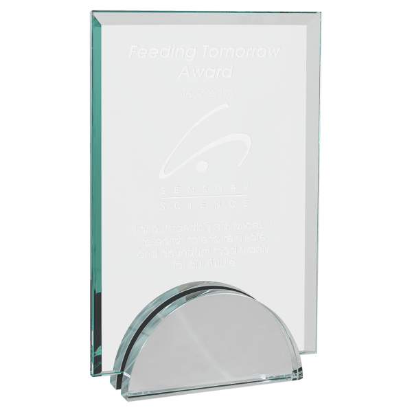 6″ x 8 1/4″ Apex Series Glass Award