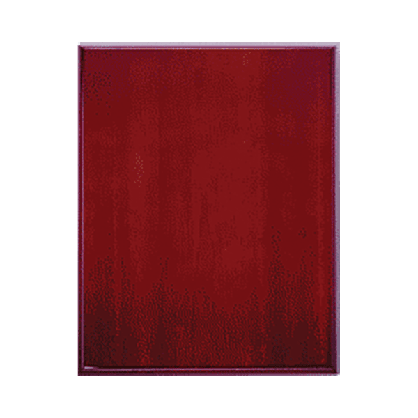 7″ x 9″ Rosewood High Lustr Plaque