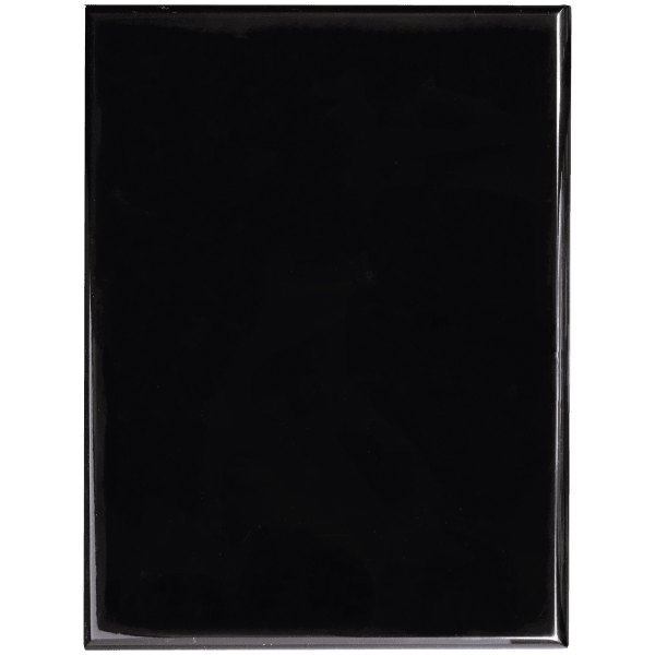 9″ x 12″ Black High Lustr Plaque