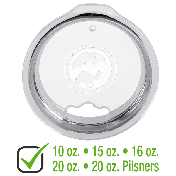 Replacement Lid for Polar Camel 10, 15, 16, and 20 oz. Tumblers