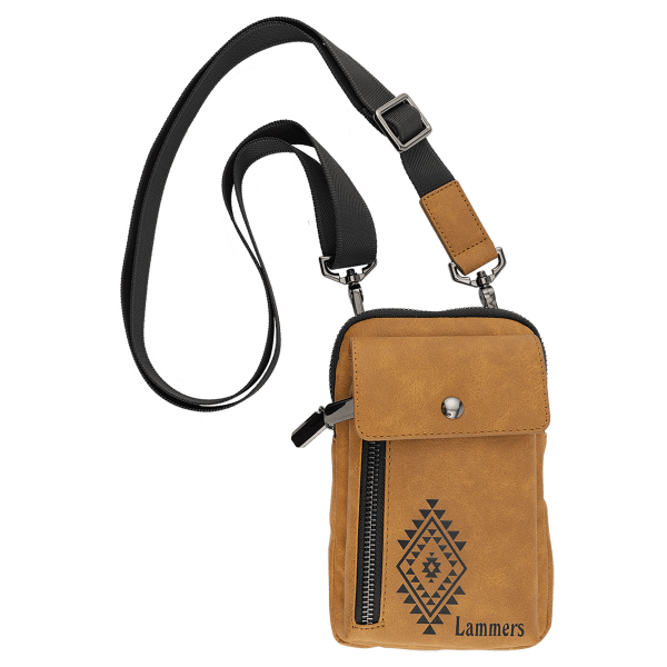 Urban Bag – Laserable Leatherette, Creekside Collecton, Light Brown
