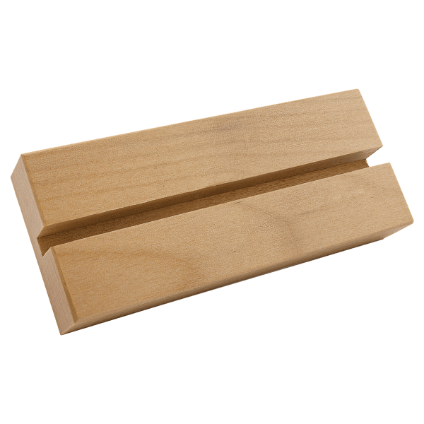 2″ x 5″ Alder Base with 9/32″ Slot