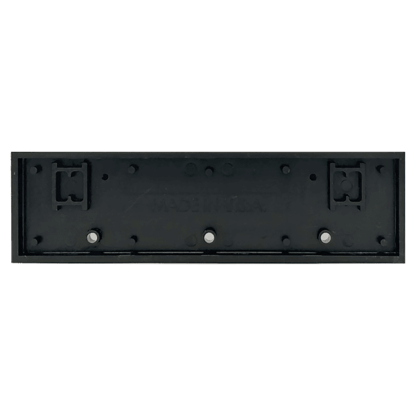2″ x 10″, Black, Kota Pro Plastic Wall Frame, Square Corner