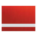 12" x 24" x .025" Red Aluminum