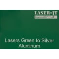 12" x 24" x .020" Green LaserIT Aluminum