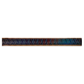 45" Black/Gold Round Aztec Trophy Column