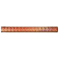 45" Orange/Gold Round Aztec Trophy Column