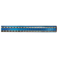 45" Blue/Gold Rectangular Aztec Trophy Columns
