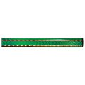 45" Green/Gold Rectangular Aztec Trophy Columns