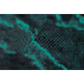 12" x 24" x .015" Green Marble Laserable Brass Plated Steel