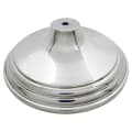 8" Silver Metal Cup Lid