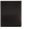 12" x 15" High Gloss Solid Black Finish Plaque