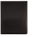 9" x 12" High Gloss Solid Black Finish Plaque