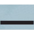 24" x 49" x .020" Brushed Aluminum/Black Premier Flex Self-Adhesive Plastic