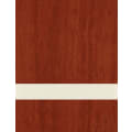24" x 24" x 1/16" Royal Mahogany/Almond Duets Laser Indoor Plastic