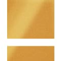 12" x 24" x 1/16" Clear Matte/Gold Duets Reverse Laser XT Plastic *Indoor Only*