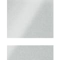 24" x 49" x 1/16" Clear Matte/Silver Duets Reverse Laser XT *Indoor Only*