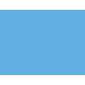 12"x 24"x 1/8" French Blue Gemini Duets Translucent Accents Acrylic Sheet Stock