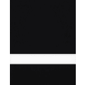 12" x 24" x 1/16" Black/White Matte Duets Laser XT Plastic