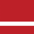 12" x 24" x 1/16" Red/White Duets Dura-Guard Laser XT Plastic Sheet Stock