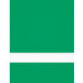 12" x 24" x 1/16" Spring Green/White Matte Duets Laser XT Plastic