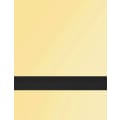11 1/2" x 24" x .020" Trophy Gold/Black with 3M Adhesive Duets Flexible Contours