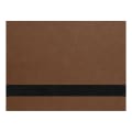 12" x 18" Dark Brown Laserable Leatherette Sheet Stock with Adhesive