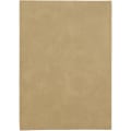 5" x 7" Light Brown Leatherette Plaque Plate