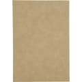 7" x 10" Light Brown Leatherette Plaque Plate
