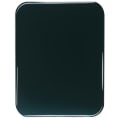8" x 10" Black Piano Finish Round Corner Plaque