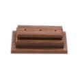 2 1/2" x 7 1/2" x 5/8" Cherry Finish 2-Post Lid