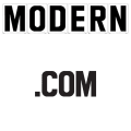 3"(H) Black Modern Font .Com Symbol Gemini Pronto Changeable Copy