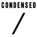 6"(H) Black Condensed Font Slash Mark Gemini Pronto Changeable Copy