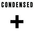 8"(H) Black Condensed Font Plus Symbol Gemini Pronto Changeable Copy