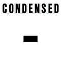 10"(H) Black Condensed Font Dash Gemini Pronto Changeable Copy