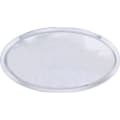 3" x 1 1/2" Silver Oval Plastic Badge Frame