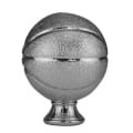 5 1/2" Silver Basketball Resin