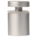 .59" x .78" Kota Pro Satin Silver Aluminum Stand-Offs PCKGD 4 PCS - PRICE BY PC