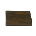 6" x 10" Walnut Finish Black Edge North Dakota State Plaque