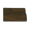 8" x 12" Walnut Finish Black Edge North Dakota State Plaque