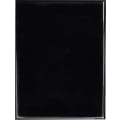 9" x 12" Value Black Piano Finish Plaque