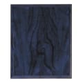 12" x 15" Blue Woodgrain Plaque