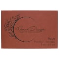 12" x 18" Rose Laserable Leatherette Wall Decor with Sawtooth Hanger
