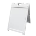 White 18" x 24" Signicade MDX